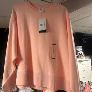 Nike Peach Sweatshirt